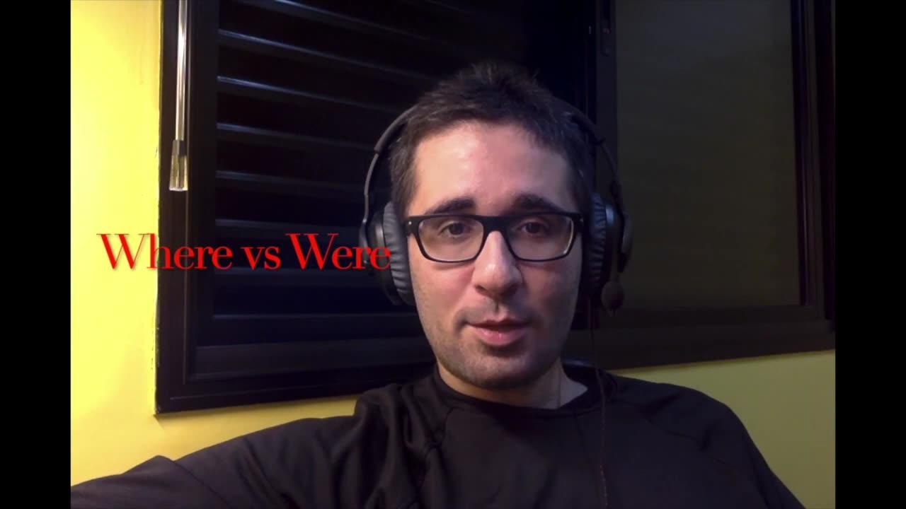 Where vs Were, como pronunciar?