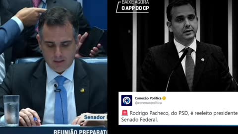 Pacheco ganha a eleição do senado