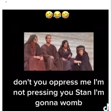 Monty Python - “I want to be a woman.”