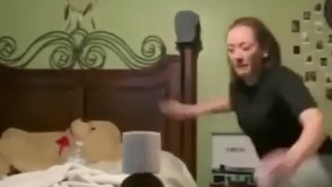 Girl fail funny video