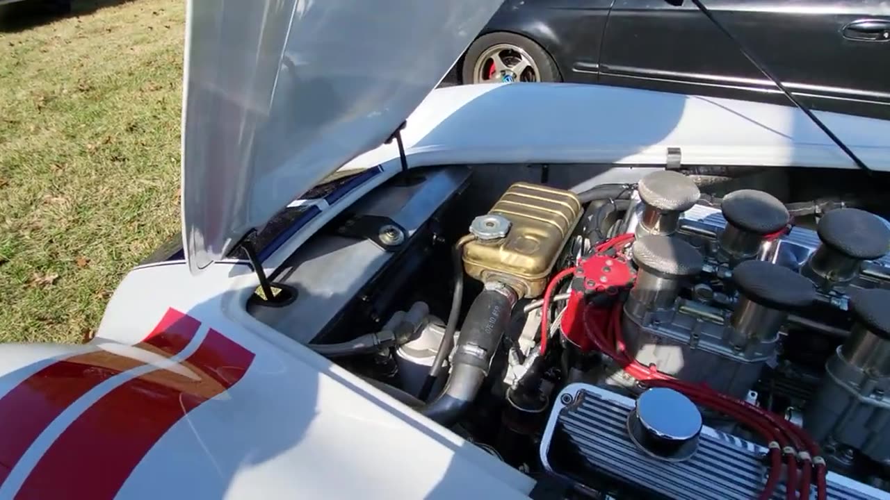 Wayne Hoyer and his Hurricane reproduction 1965 Shelby Cobra. #65chelbycobra