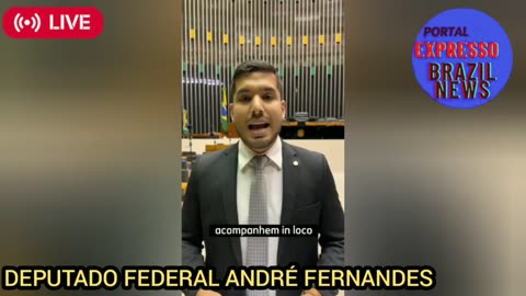 Deputado federal André Fernandes entra com ações contra irregularidades no atual governo do larápio.