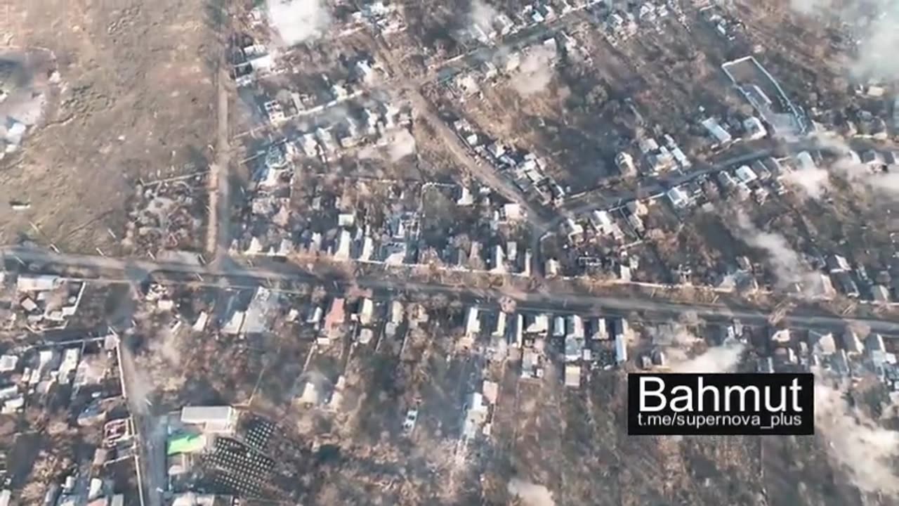 Bakhmut today.