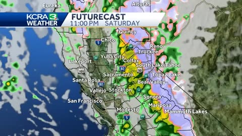 Timing out the weekend rain and snow