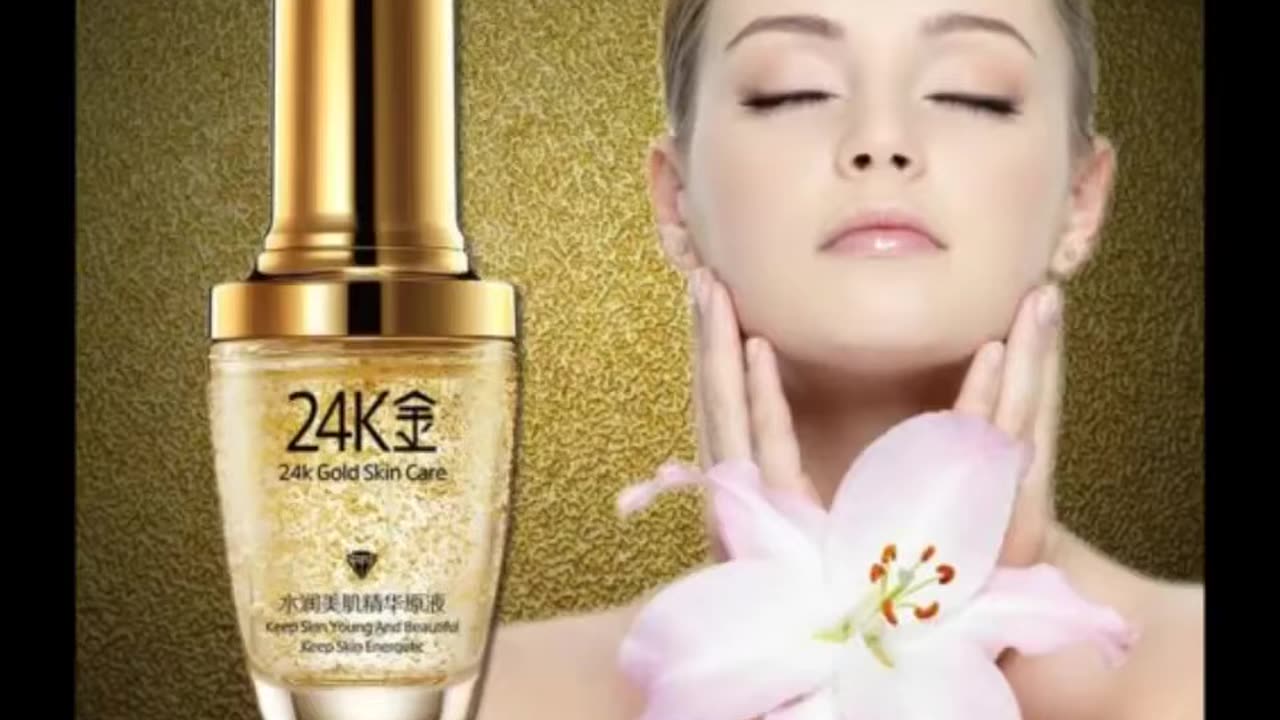 How to use 24k gold serum