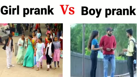 Girls funny!!*boy funny videos #girls comedy