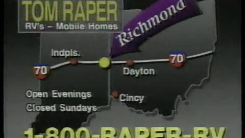 November 30, 1991 - Tom Raper in Richmond, Indiana
