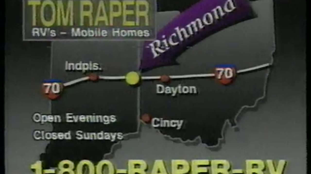 November 30, 1991 - Tom Raper in Richmond, Indiana