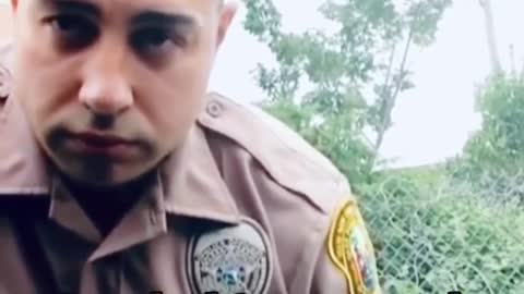 Police contact: Police officer is held accountable by the public