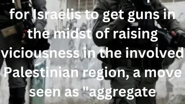 Netanyahu announce intends to arm Israelis after the Jerusalem assault - NEWS TIMES 9