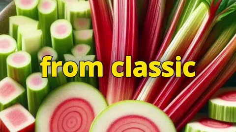 Rhubarb in Desserts