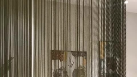 metal chain curtain