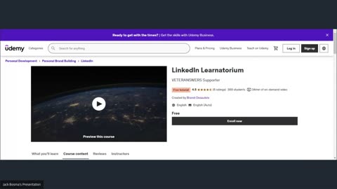 LinkedIn Learnatorium Preview