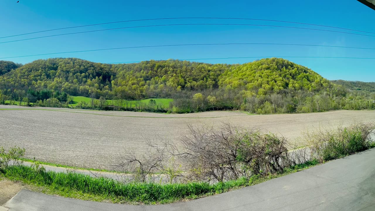 Beautiful valley during springtime