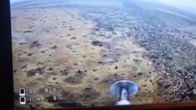 Suicide Drone Smashing Russian