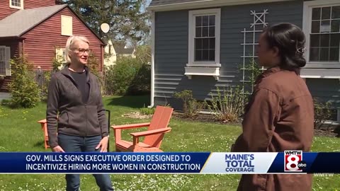 Gov. Mills signs executive order designed to incentivize hiring more women in construction