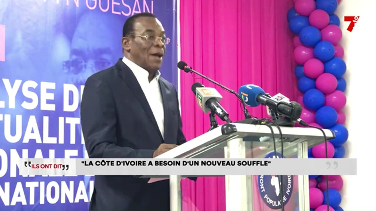 Pascal Affi N'guessan - 'la Côte d'Ivoire a besoin d'un nouveau souffle'