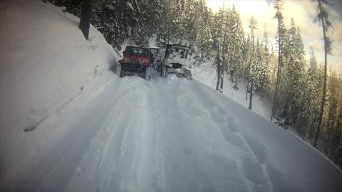 Jeep Snow Run at Beauty Creek Rd