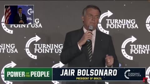 Jair Bolsonaro no evento The Power of The People - EUA 3_Fev