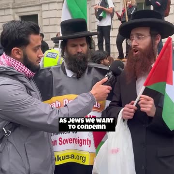 “ISRAEL IS NOT A PROMISED LAND”. ‼️ Authentic Jew, Haim explains why he supports Palestine