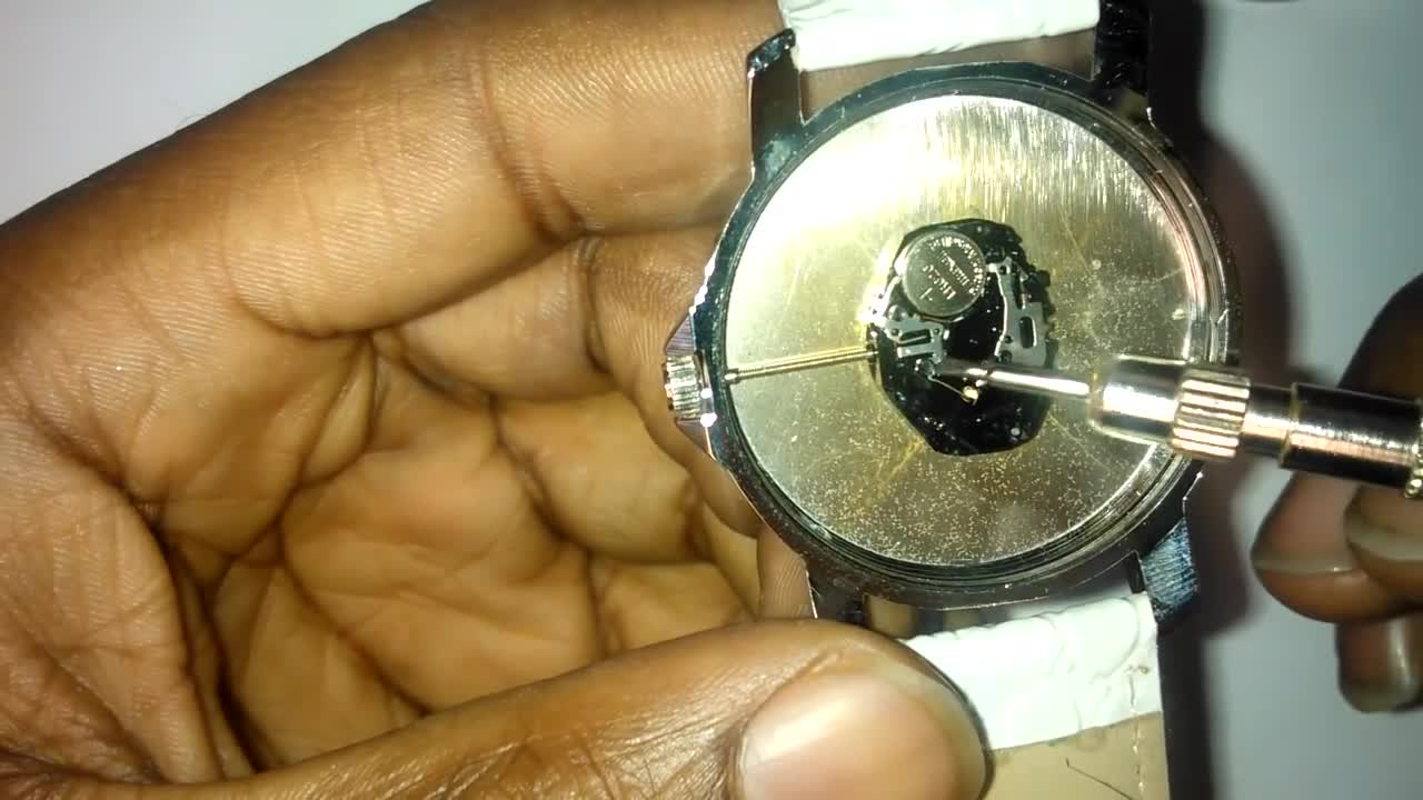 How to remove and replace winder, stem and crown from a watch