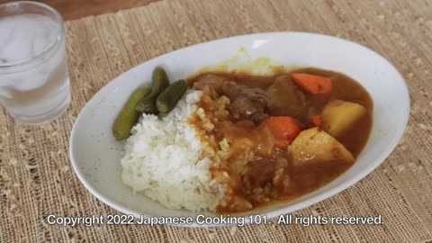 Japanese Curry and Rice