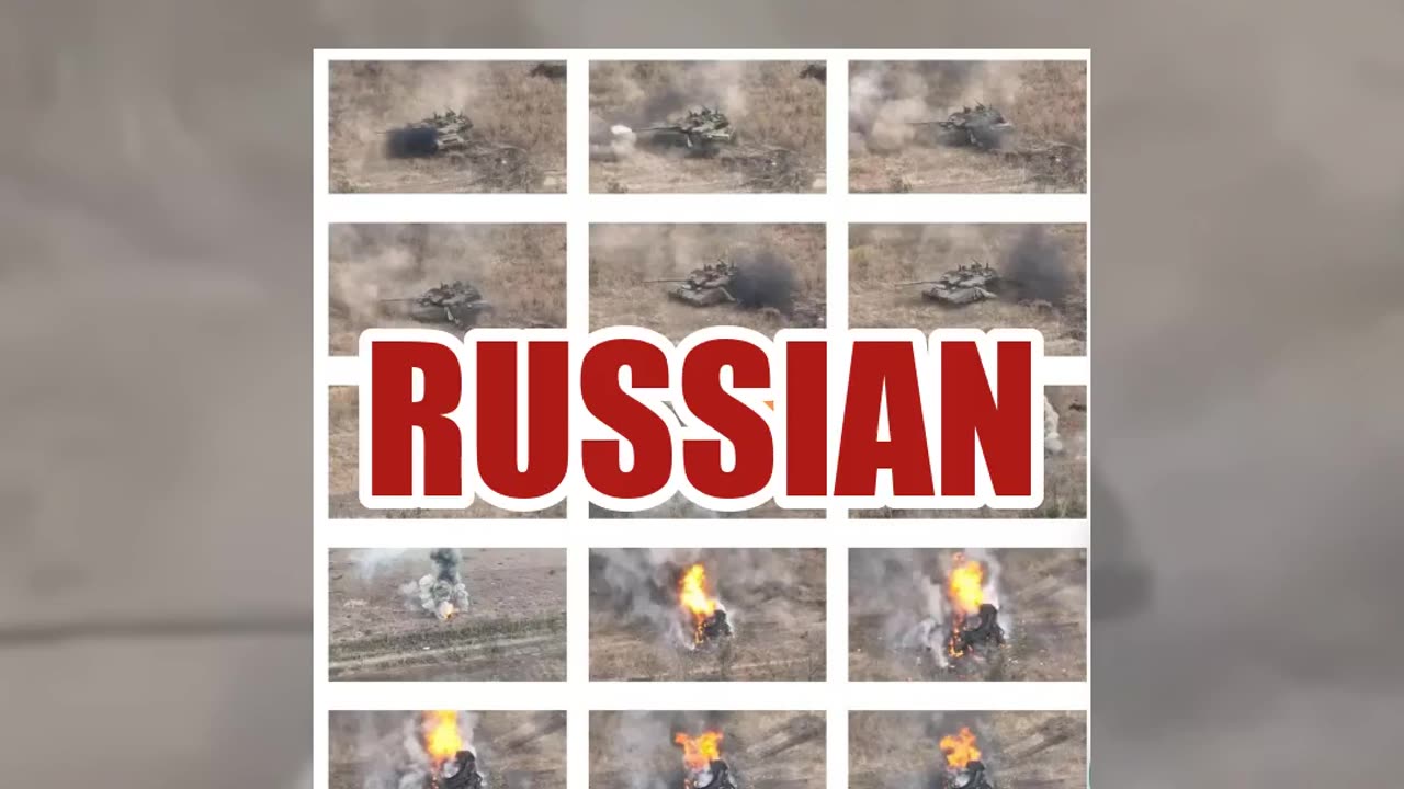 Fact Check: Video Does NOT Show Israeli Tank Destroyed In Lebanon -- Russia's Tank In Ukraine