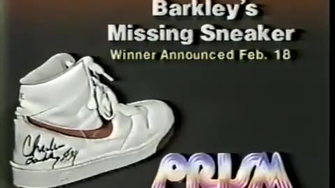 Charles Barkley PRISM "Barkley's Missing Sneaker" TV Commercial from 1987