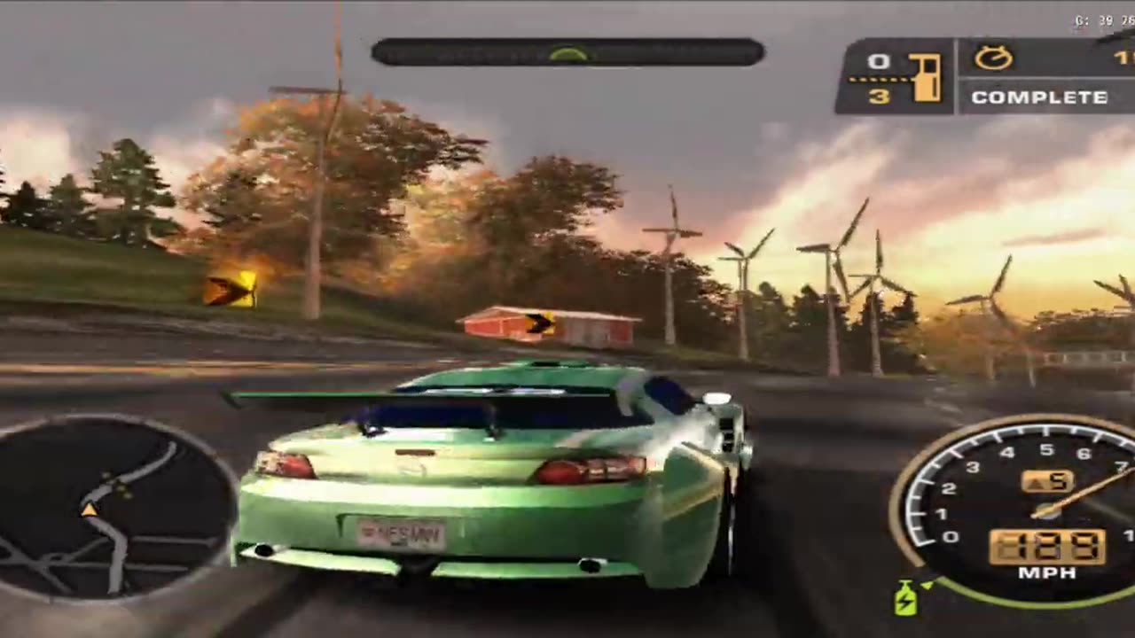 NFS Most Wanted Black Edition - Challenge Series Event 3 Gameplay(AetherSX2 HD)