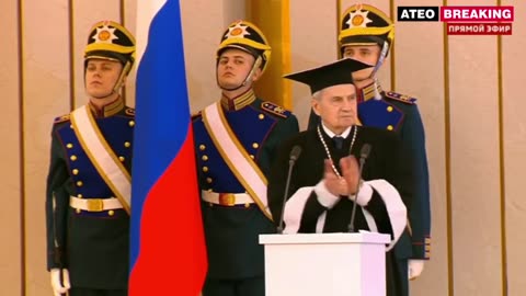 RUSSIA: Vladimir Putin starts fifth term as Russian president with gilded ceremony!