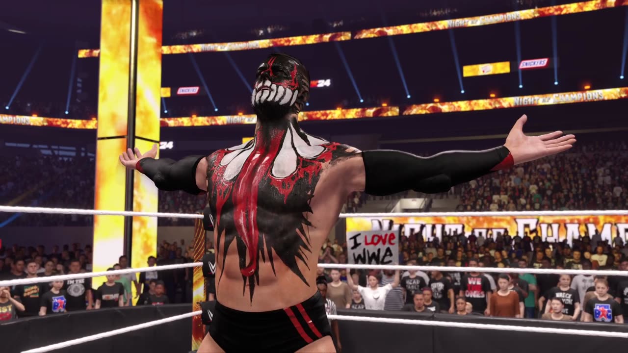 BlackMonkTheGamer - WWE 2K24 Demon Finn VS The Fiend 2 out of 3 Falls Match