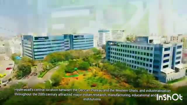 Hyderabad 4k 🇮🇳video 2023 IIT city Of Telangana and India