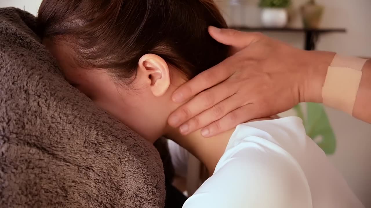 ASMR Professional Back Scratch Massage for Sleep