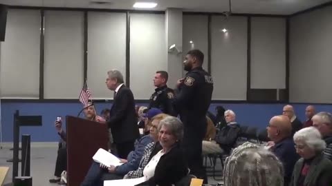 BREAKING: Edison, NJ Town Council bans American flags at meetings.