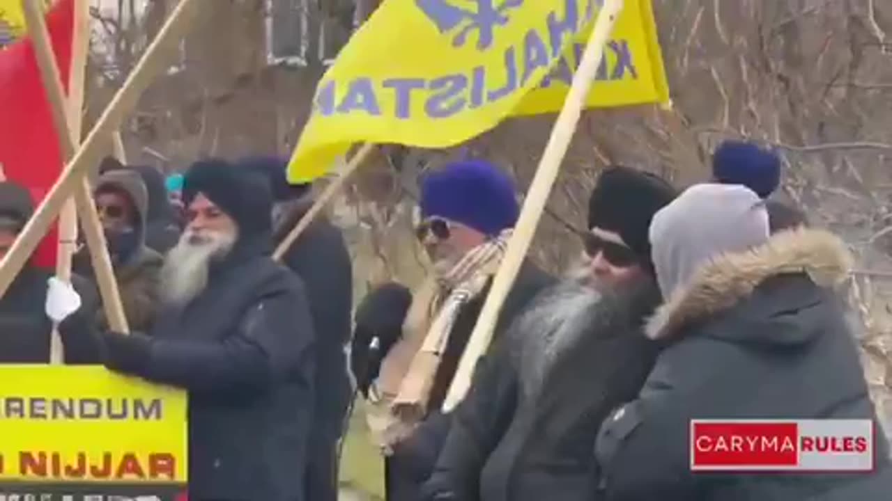 Pro-Khalistan protesters chant “Kill Modi. Kill Modi”