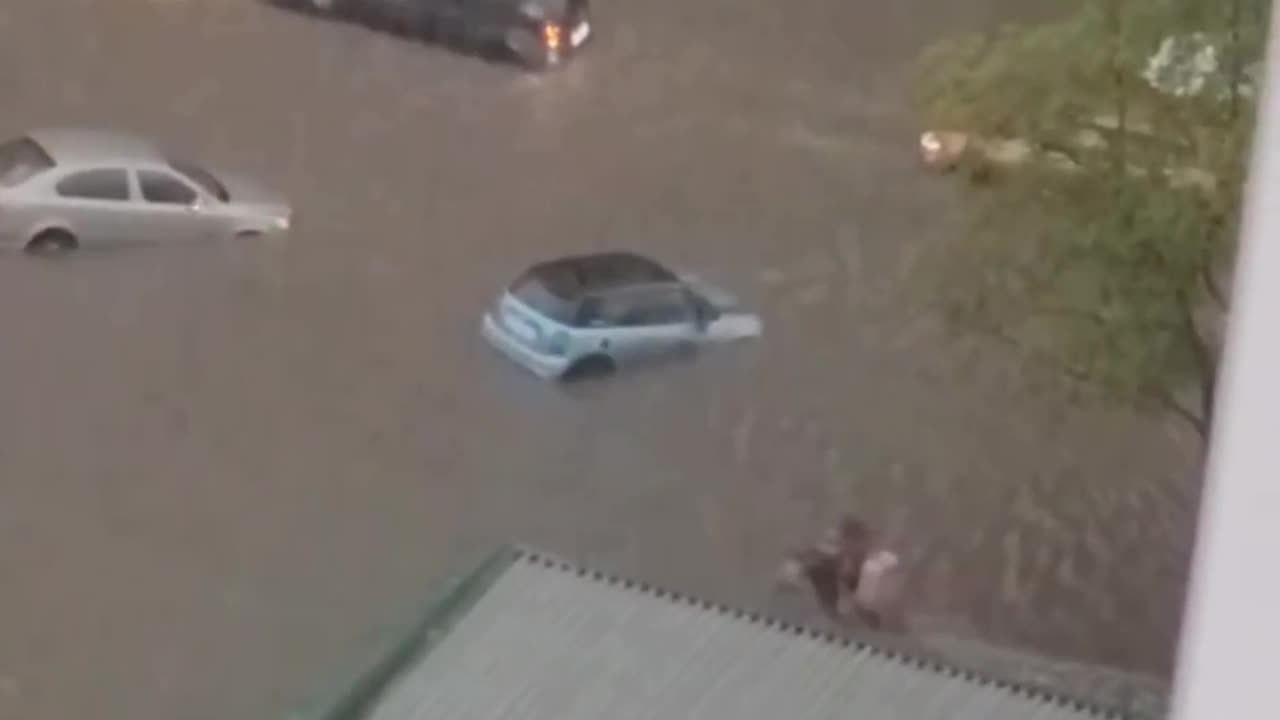 Flooding In Moscow, Russia