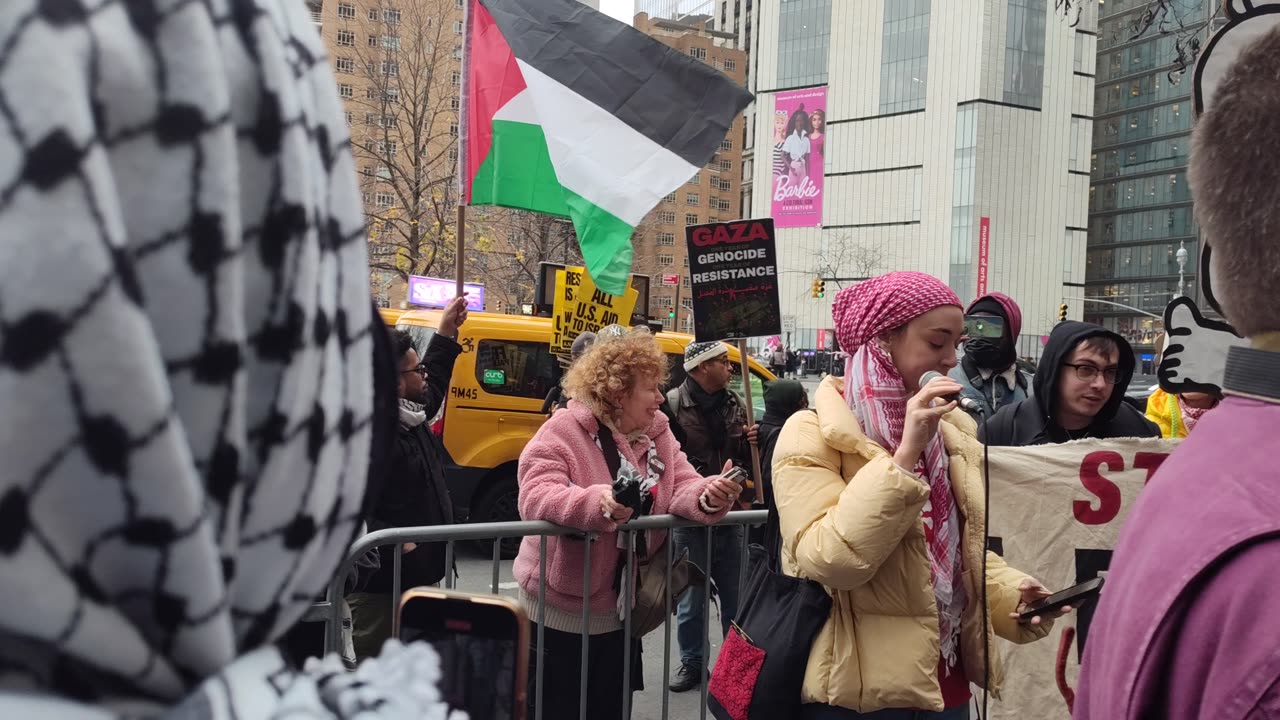 Rally in New York City: "INTERNATIONAL DAY OF SOLIDARITY WITH THE PALESTINIAN PEOPLE" 1of6