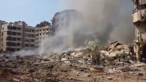 Some of the Extensive Destruction of Dahye in Lebanon