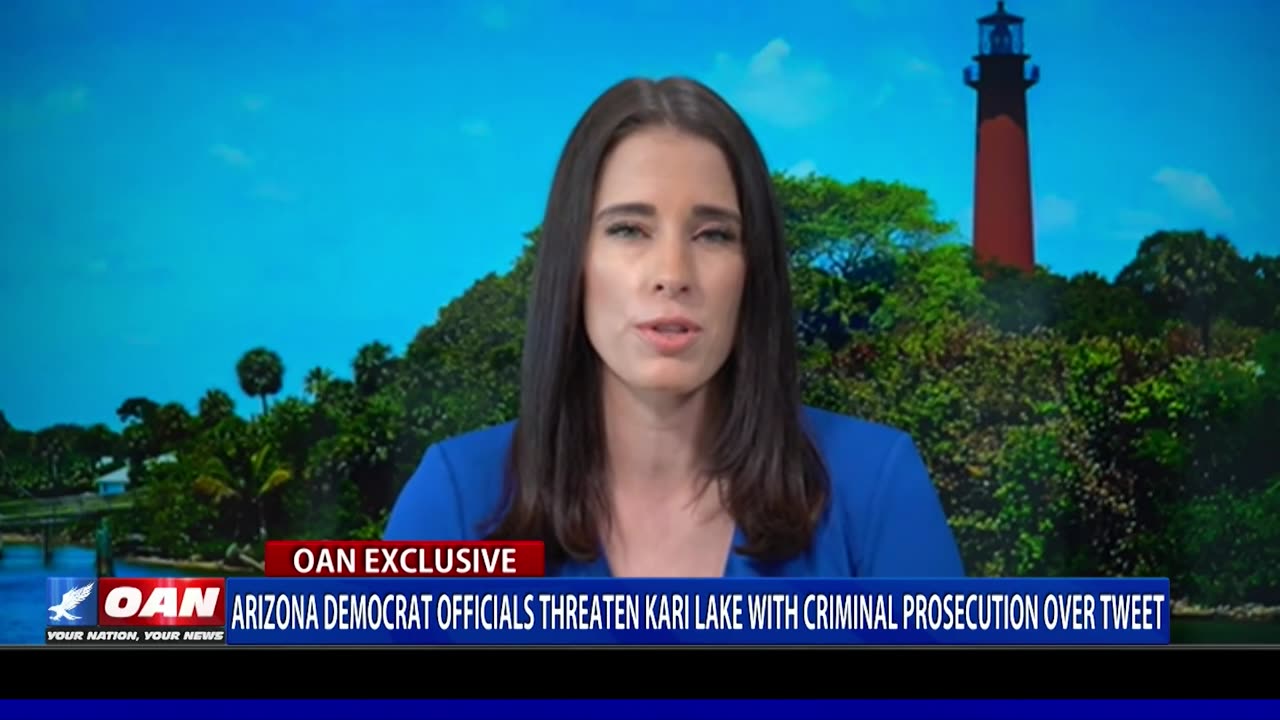 Arizona Democrat officials threaten Kari Lake with criminal prosecution over tweet