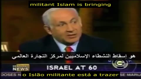 Netanyahu sabia que os edifícios do World Trade Center seriam derrubados 6 anos antes