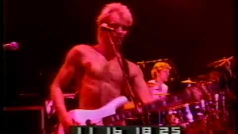 The Police - Murder By Numbers - Live in Oakland 10th sept 1983