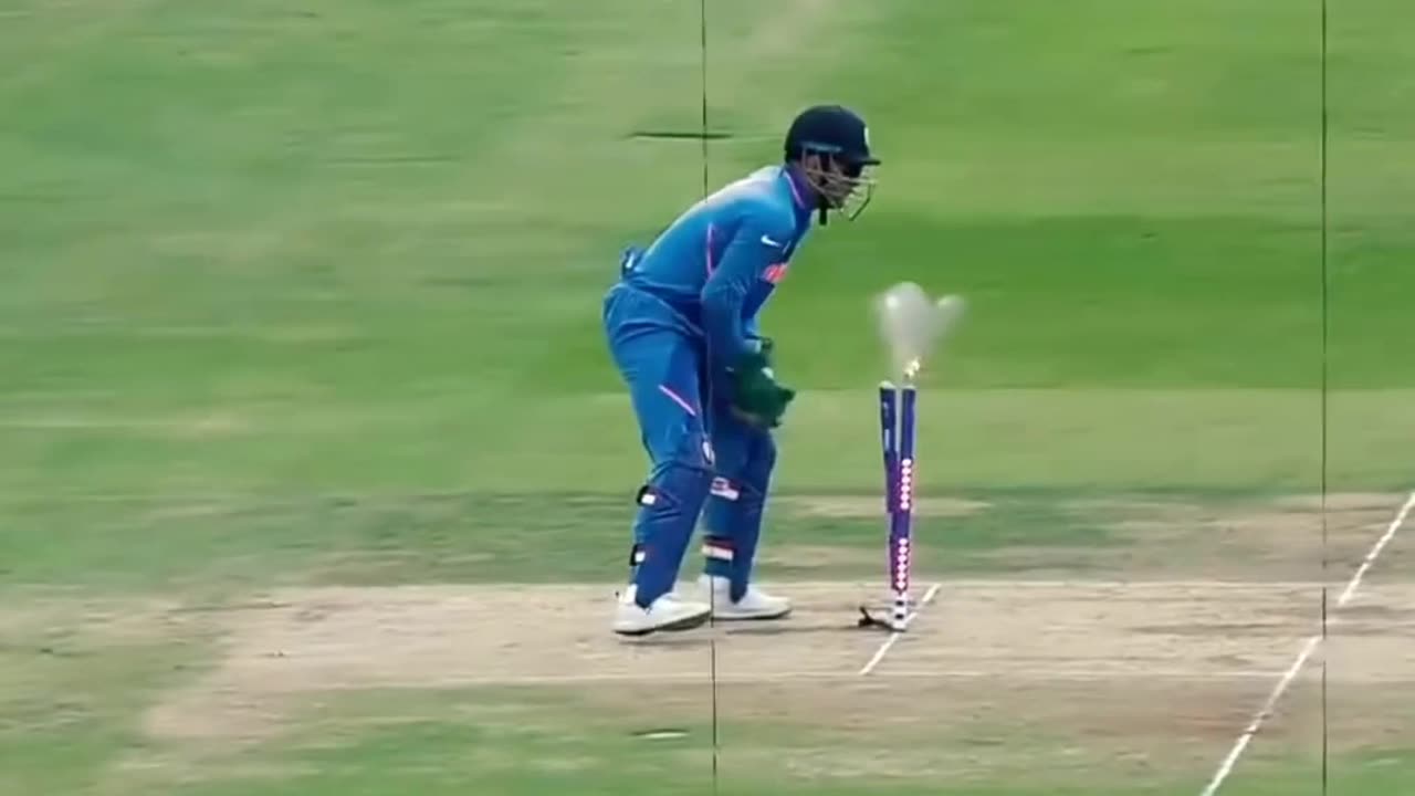 Speed of ms dhoni 🏏🏏