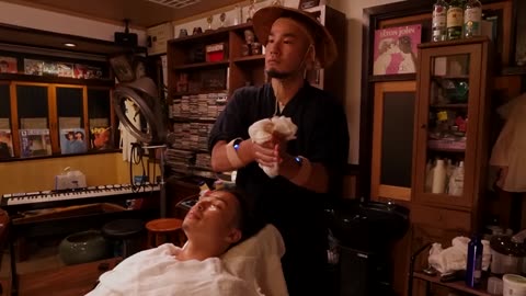 ASMR Old Japanese Barbershop｜Established 102 years ago