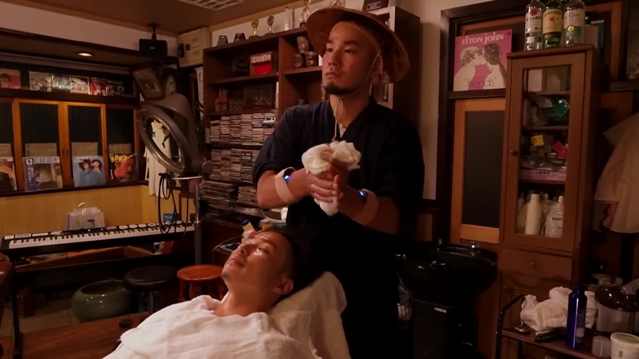 ASMR Old Japanese Barbershop｜Established 102 years ago