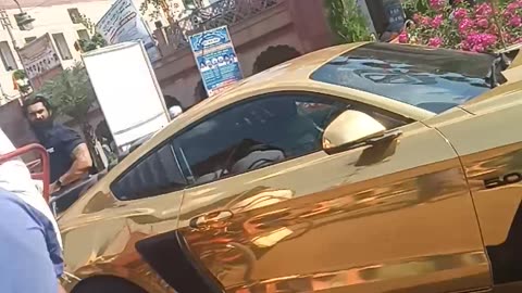 Golden Car