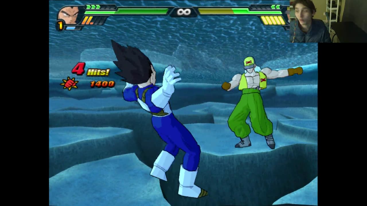 Dragon Ball Z Budokai Tenkaichi 3 Battle #197 With Live Commentary - Vegeta VS Android 13