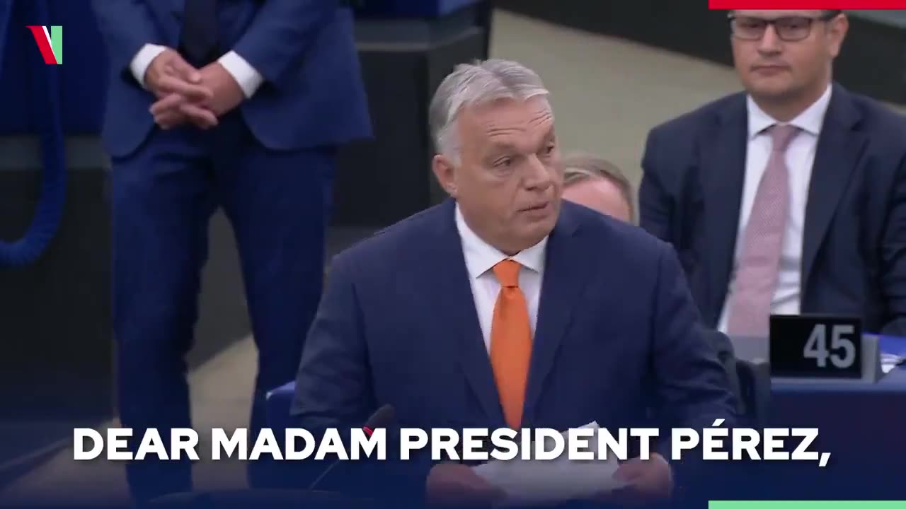 EU President Ursula von der Leyen called out Hungarian PM Viktor Orban for letting too many Russians into Hungary. Then Orban fires back.....