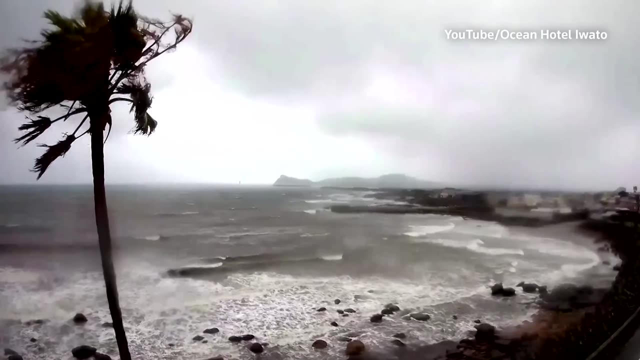 Millions evacuated as deadly typhoon Shanshan slams into Japan