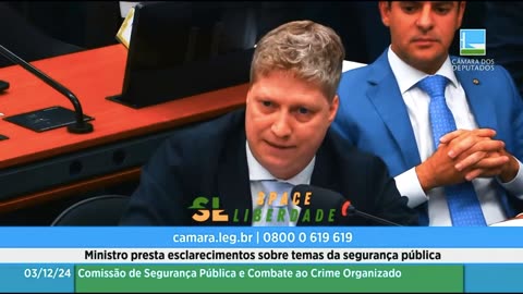 Dep Marcel Van Hattem desafia o diretor da PF a prendê-lo durante audiência na Câmara dos Deputados