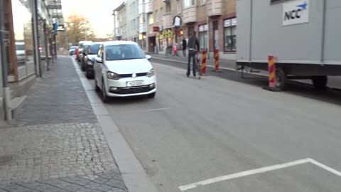 Södra Storgatan i Helsingborg 7 April 2017